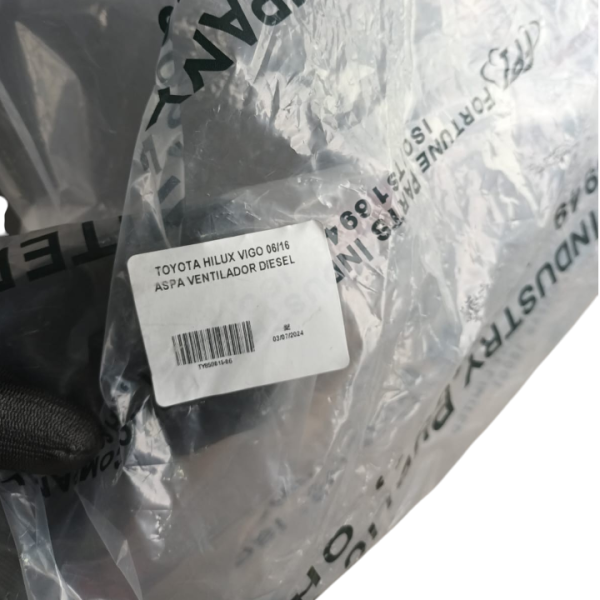 Aspa de ventilador Toyota Hilux Vigo 06-16 Diesel TY850015-86