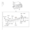Spoiler Bomper trasero Toyota Corolla 07-14 76891-02020