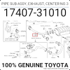 Tuberia de escape N3 Toyota FZJ7 GRJ7 HZJ7 VDJ7 09-24 17407-31010
