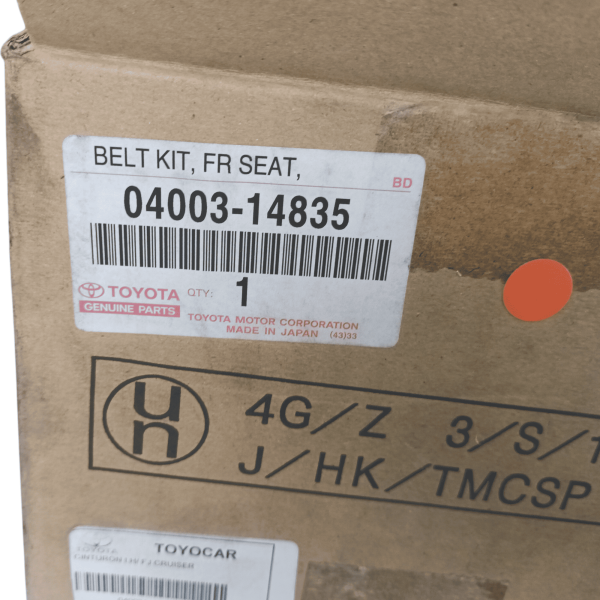 Cinturon izquierdo Toyota FJ Cruiser 04003-14835