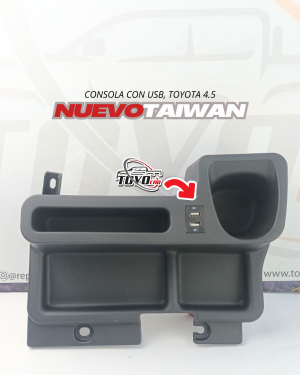 Consola con usb Toyota 4.5