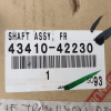Eje delantero derecho Toyota Rav4 05-18 43410-42230