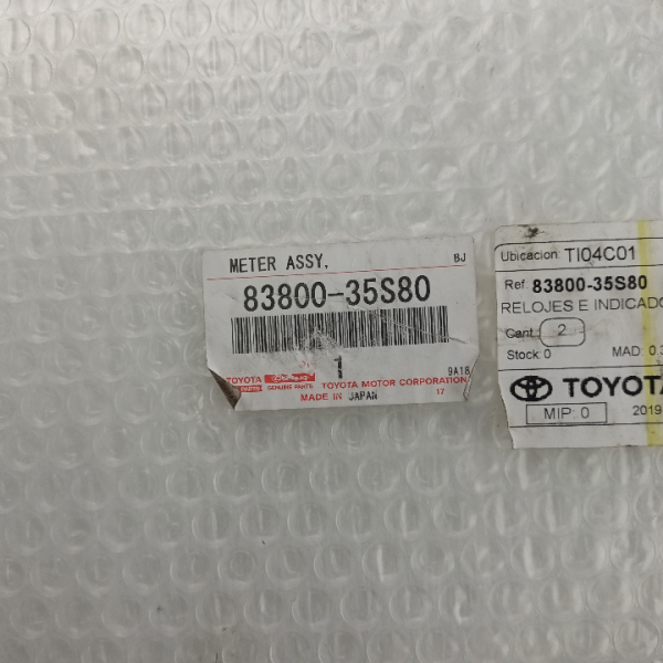 Tacómetro Toyota 4Runner 09-13 83800-35S80